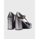 Zapatos Tacón mujer Wonders taki H-5901 Plomo