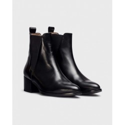 Botines Mujer Wonders Boston E-6912 Negro