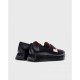 Zapatos Mocasines Mujer Wonders Materia A-2475 Burdeos
