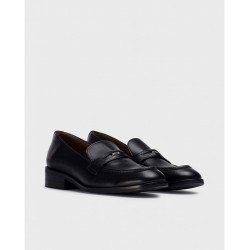 Zapatos Mocasines Mujer Wonders Dandy C-7410 Negro