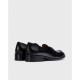 Zapatos Mocasines Mujer Wonders Dandy C-7410 Negro