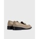 Zapatos Mocasines Mujer Wonders Dandy C-7410 Taupe