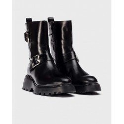 Botines Mujer Wonders Micaela C-7222 Negro