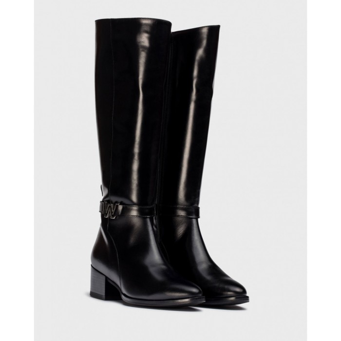Botas Mujer Wonders Boston E-6911 Negras