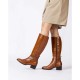 Botas Mujer Wonders Boston E-6911 Marrón