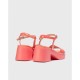 Sandalias Mujer Wonders Hura D-1021 Coral