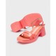 Sandalias Mujer Wonders Hura D-1021 Coral