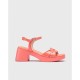 Sandalias Mujer Wonders Hura D-1021 Coral