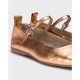Manoletinas Mujer Wonders Seúl A-86101 Oro Rosa