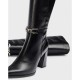 Botas Mujer Wonders Coqueta M-5424 Negras