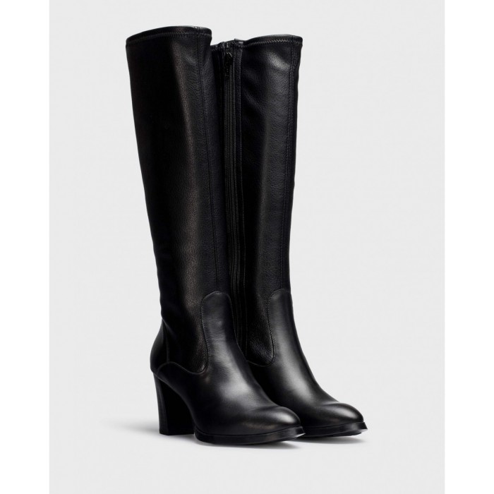 Botas Mujer Wonders Melina L-1111 Negras