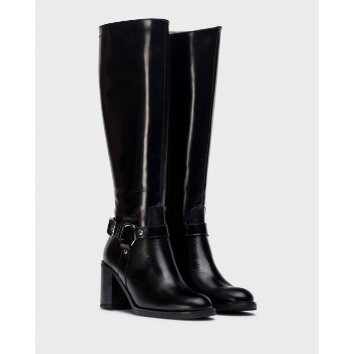 Botas Mujer Wonders Vega I-9203 Negras