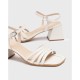 Sandalias Mujer Wonders Marcia H-6113 Blanco