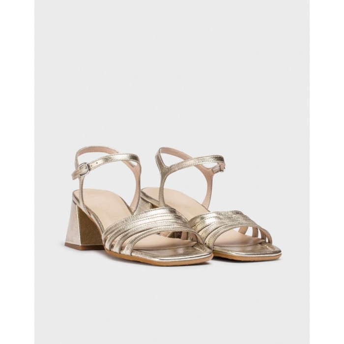 Sandalias Mujer Wonders Marcia H-6113 Platino