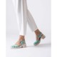 Sandalias Mujer Wonders Haizea E-7110 Azul