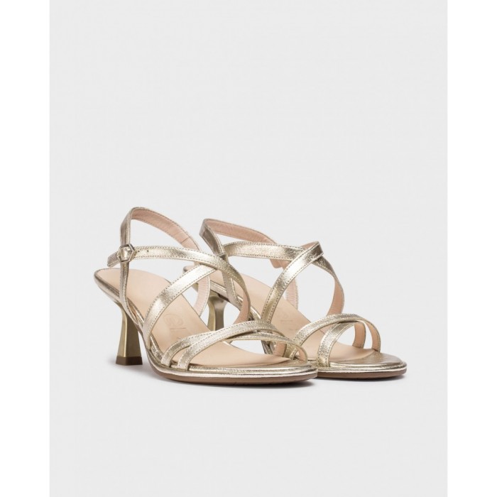 Sandalias Mujer Wonders Kaia F-8121 Platino