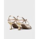 Sandalias Mujer Wonders Kaia F-8121 Platino