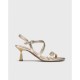 Sandalias Mujer Wonders Kaia F-8121 Platino