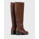Botas Mujer Wonders Topo G-6215-XL Marrón