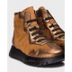 Botines Mujer Wonders England A-2451 Marrón Oro
