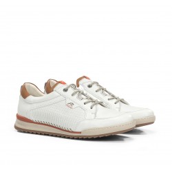 Zapatos Deportivos Hombre Fluchos Elder F2179 Blanco