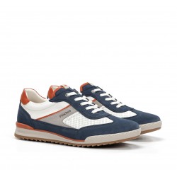 Zapatos Deportivos Hombre Fluchos Elder F2184 azul