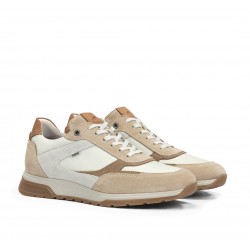 Zapatos Deportivos Hombre Fluchos Louis F2190 Taupe