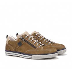 Zapatos Deportivos Hombre Fluchos Quebec 9376 Verde Nobuck