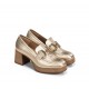 Zapatos Mujer Dorking Cristel D9438 Dorado