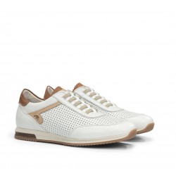 Zapatos Deportivos Hombre Fluchos Samir F2189 Blanco