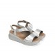 Sandalias Mujer Dorking Ever D9495 Plata