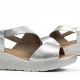 Sandalias Mujer Dorking Ever D9495 Plata