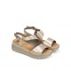 Sandalias Mujer Dorking Ever D9495 Dorado