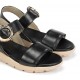Sandalias Mujer Dorking Gandía D9468 Negro