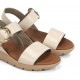 Sandalias Mujer Dorking Gandía D9468 Taupe