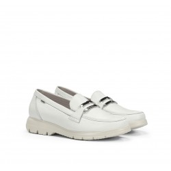 Mocasines Mujer Fluchos Gladis F2201 Blanco