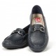 Zapatos Mocasines Mujer Fluchos Bruni F0804 Azul Marino
