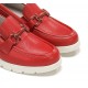 Zapatos Mocasines Mujer Fluchos Gladis F1936 Rojo