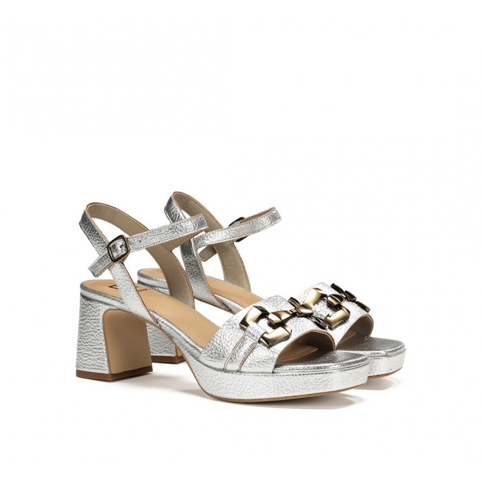 Sandalias Mujer Dorking Lyra D9253 Plata
