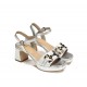 Sandalias Mujer Dorking Lyra D9253 Plata