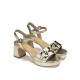 Sandalias Mujer Dorking Lyra D9253 Dorado