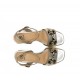 Sandalias Mujer Dorking Lyra D9253 Dorado