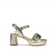 Sandalias Mujer Dorking Lyra D9253 Dorado