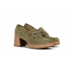 Zapatos Tacón Mujer Dorking Cristel D9438 Verde
