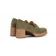 Zapatos Tacón Mujer Dorking Cristel D9438 Verde