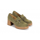 Zapatos Tacón Mujer Dorking Cristel D9438 Verde