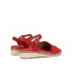Sandalias Mujer Dorking Espe D8771 Ante Rojo