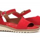 Sandalias Mujer Dorking Espe D8771 Ante Rojo