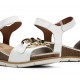 Sandalias Mujer Dorking Gold D9511 Blanco