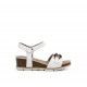Sandalias Mujer Dorking Gold D9511 Blanco